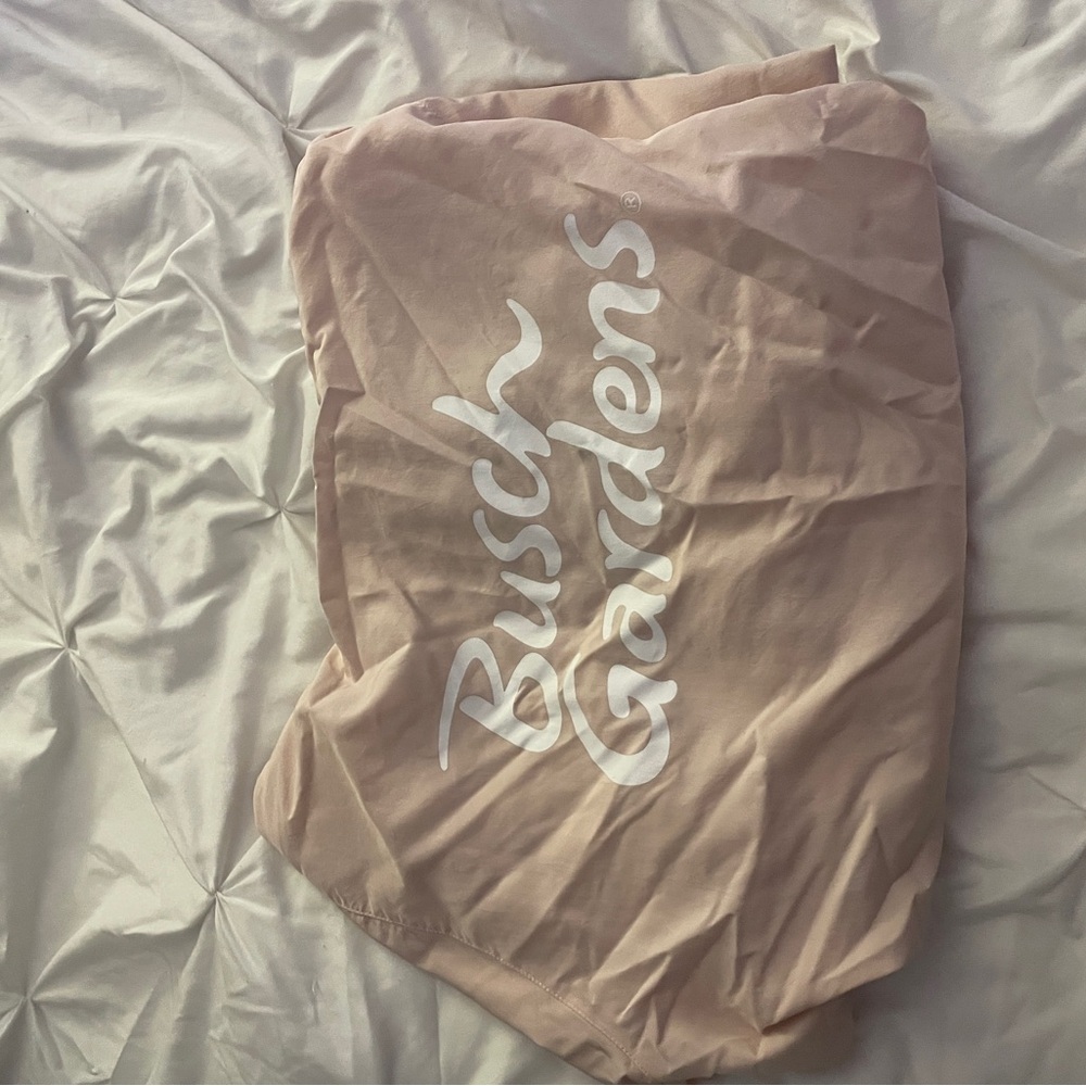 Busch Gardens Pink Rain Jacket